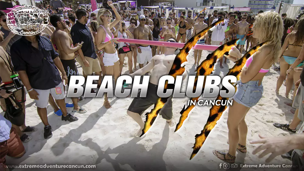 Beach Clubs in Cancun - Extreme Adventure Cancun ☎️